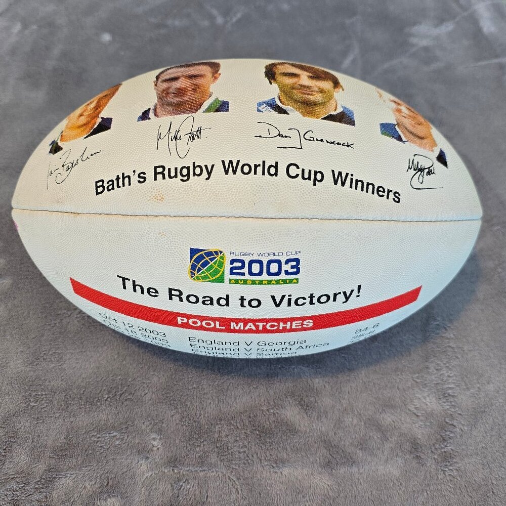 RUGBY Ball comemorative 2003 world cup